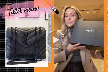 Unboxing YSL Loulou bag 24cm small