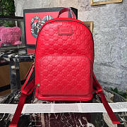 Gucci GG Leather Backpack 08 - 1