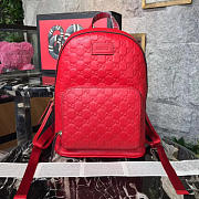 Gucci GG Leather Backpack 08 - 6