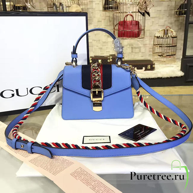 Gucci sylvie leather bag | Z2353 - 1