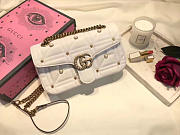 Gucci Marmont White Bag | 2642 - 5
