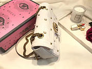 Gucci Marmont White Bag | 2642 - 2