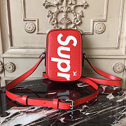  louis vuitton supreme CohotBag shoulder bag red 3090 - 1