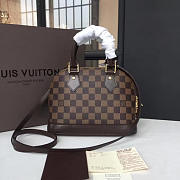 Louis Vuitton Alma BB Chess Damier Ebene Canvas 25cm N41221 - 4