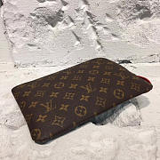Louis vuitton leather clutch bag 3726 - 4
