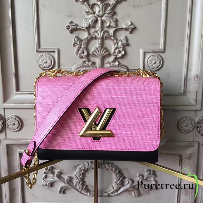 Louis Vuitton Pink Twist MM | 3787 - 1