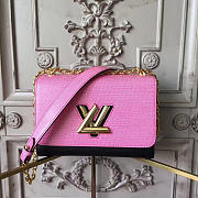 Louis Vuitton Pink Twist MM | 3787 - 1