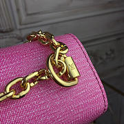 Louis Vuitton Pink Twist MM | 3787 - 4