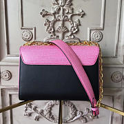 Louis Vuitton Pink Twist MM | 3787 - 5