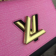 Louis Vuitton Pink Twist MM | 3787 - 6