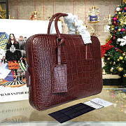 CohotBag prada leather briefcase 4206 - 5