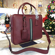 CohotBag prada leather briefcase 4217 - 5