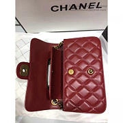 chanel quilted calfskin perfect edge bag red gold CohotBag a14041 vs09015 - 5