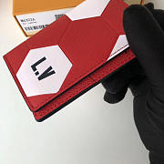 CohotBag lv pocket wallet card pack red m63226 - 2