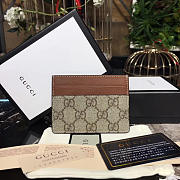 Gucci GG leather card holder 08 - 1