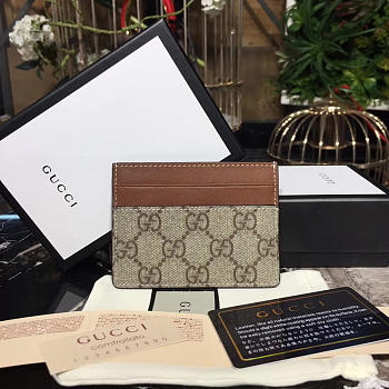 Gucci GG leather card holder 08