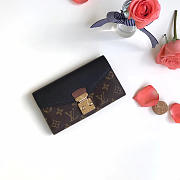 Louis Vuitton pallas wallet noir m58415 - 1