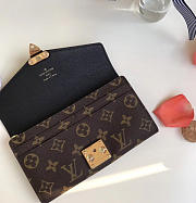 Louis Vuitton pallas wallet noir m58415 - 4