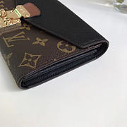 Louis Vuitton pallas wallet noir m58415 - 5
