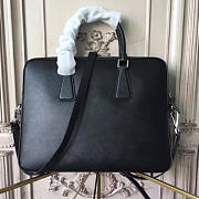 Prada leather briefcase 4296 - 4