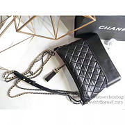 Chanel's gabrielle large hobo bag black | A93824  - 6
