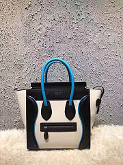 celine leather micro luggage z1051 - 1