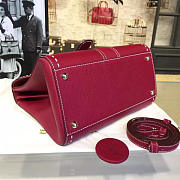 CohotBag delvaux mm brillant satchel red 1478 - 5