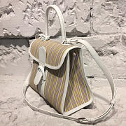 Delvaux woven mm brillant satchel  - 5