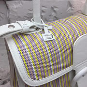 Delvaux woven mm brillant satchel  - 2