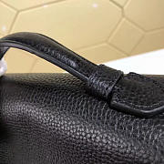 Gucci gg flap shoulder bag on chain black 5103032 - 6