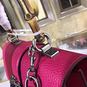 Gucci dionysus medium top handle bag rose red leather  - 5