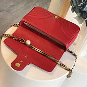 gucci marmont bag red CohotBag 2639 - 6