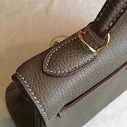 hermes leather kelly z2862 - 5