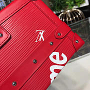 louis vuitton supreme CohotBag petite malle red 3088 - 2