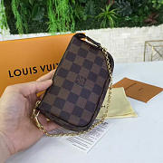 Louis vuitton mini pochette accessoires chain 3586 - 3