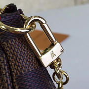 Louis vuitton mini pochette accessoires chain 3586 - 5