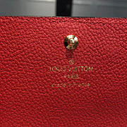Louis Vuitton monogram vunes wallet red3774 - 3