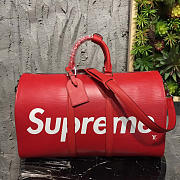 Louis Vuitton Supreme Kepall 45 Red | 3790 - 1