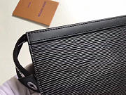 Louis Vuitton Supreme Clutch Black Bag | M41366  - 6