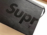 Louis Vuitton Supreme Clutch Black Bag | M41366  - 5