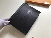Louis Vuitton Supreme Clutch Black Bag | M41366  - 4