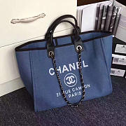 chanel  shopping bag blue CohotBag a68046 vs05826 - 1
