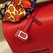 CohotBag delvaux calfskin mini tempete satchel red 1460 - 5