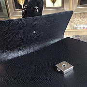 Gucci dionysus medium top handle bag black leather  - 4