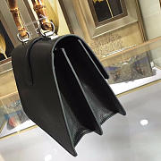 Gucci dionysus medium top handle bag black leather  - 2