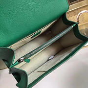 Gucci dionysus medium top handle bag rose green leather  - 3