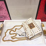 gucci gg leather padlock studded 2381 - 6