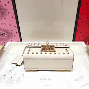 gucci gg leather padlock studded 2381 - 5