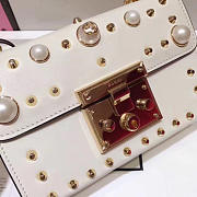 gucci gg leather padlock studded 2381 - 4