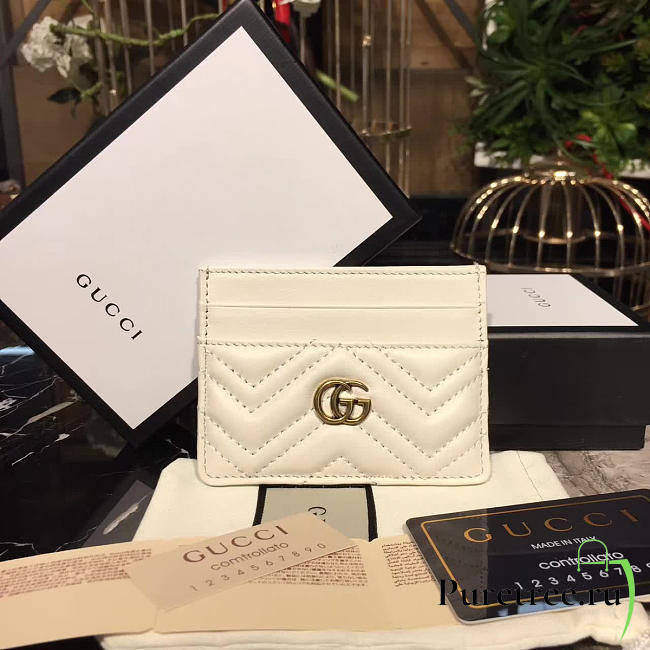 Gucci GG Leather Card Holder 06 - 1